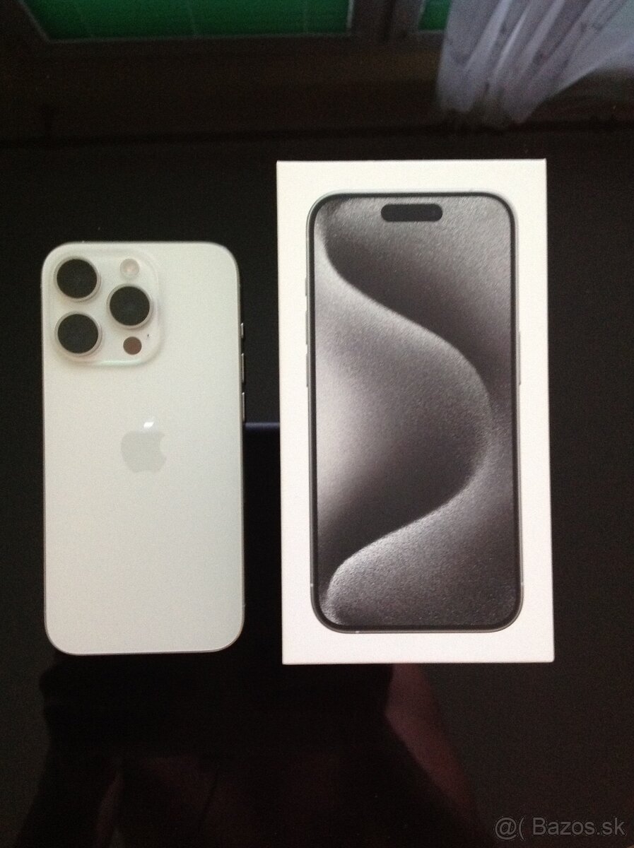 iPhone 15 Pro (White Titanium)