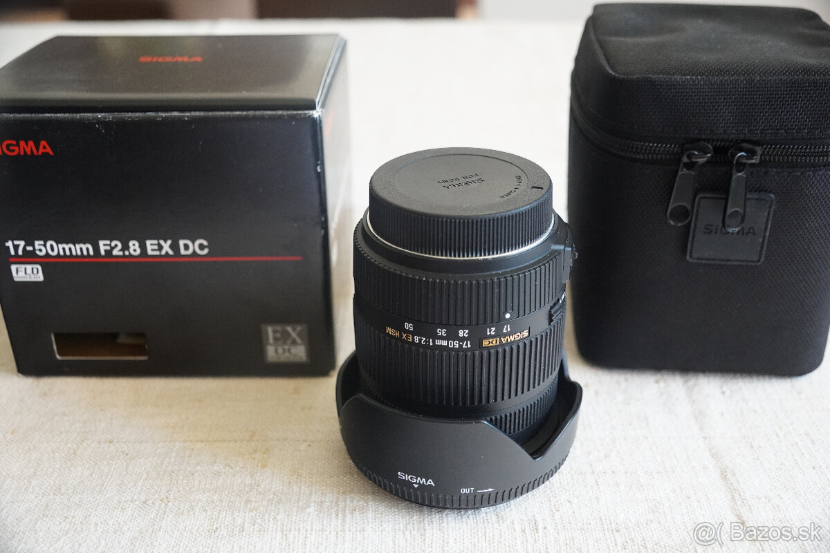 Sigma 17–50 mm f/2,8 EX DC HSM  Sony a-mount