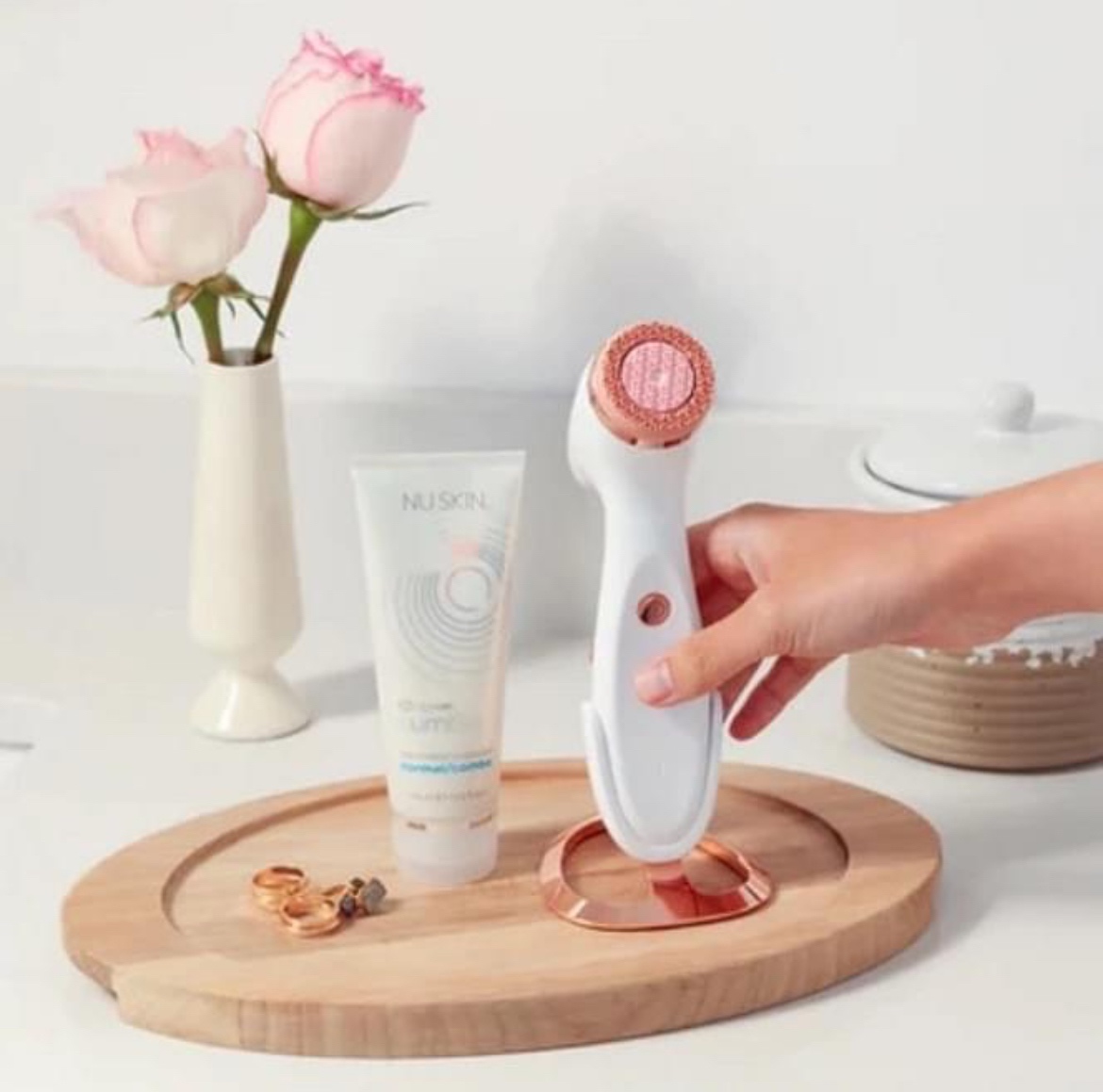 TOP Nuskin Ageloc Rose Gold Lumispa. Nová, zabalená -40%