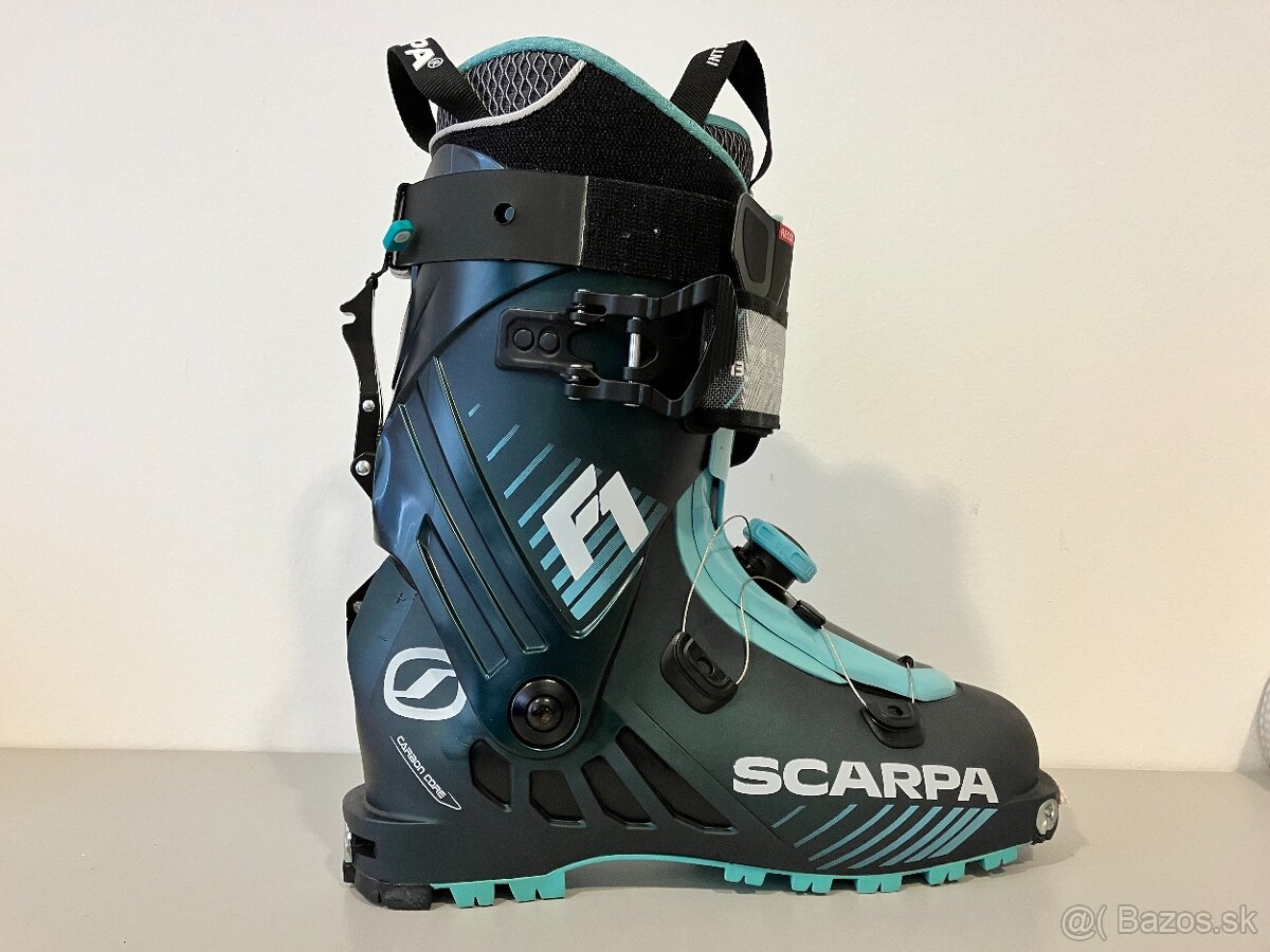 Predám dámske skialpové topánky Scarpa F1 WMN veľ. 260 mm