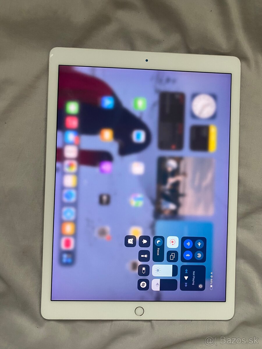 iPad Pro 12.9 (2. generácia), sivý.