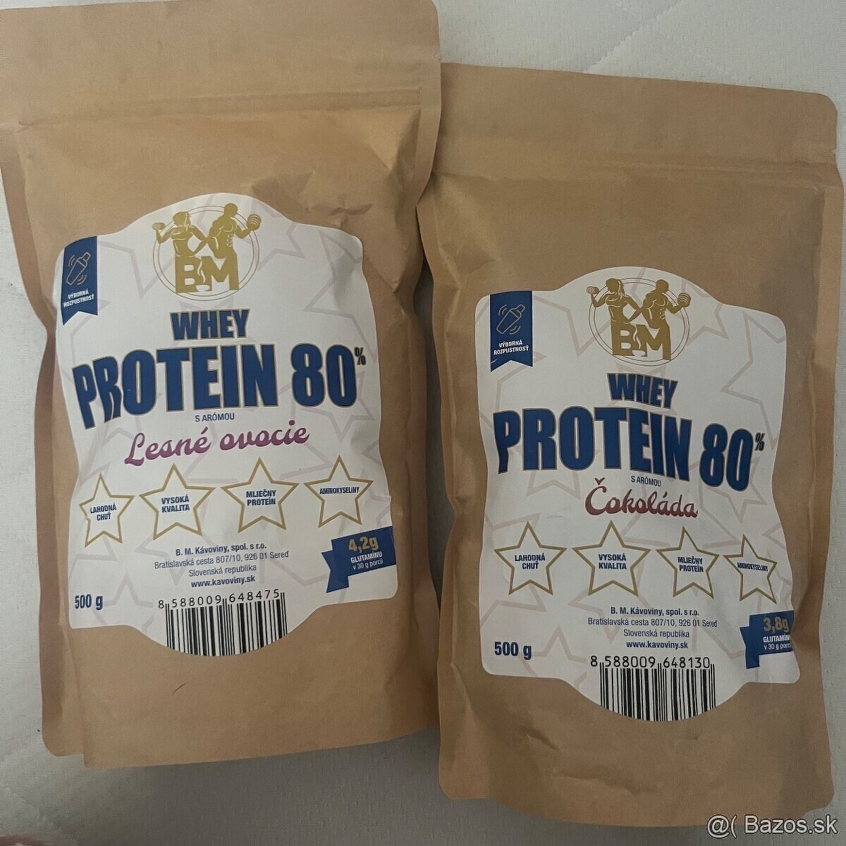 Proteín whey cokolada a lesne ovocie