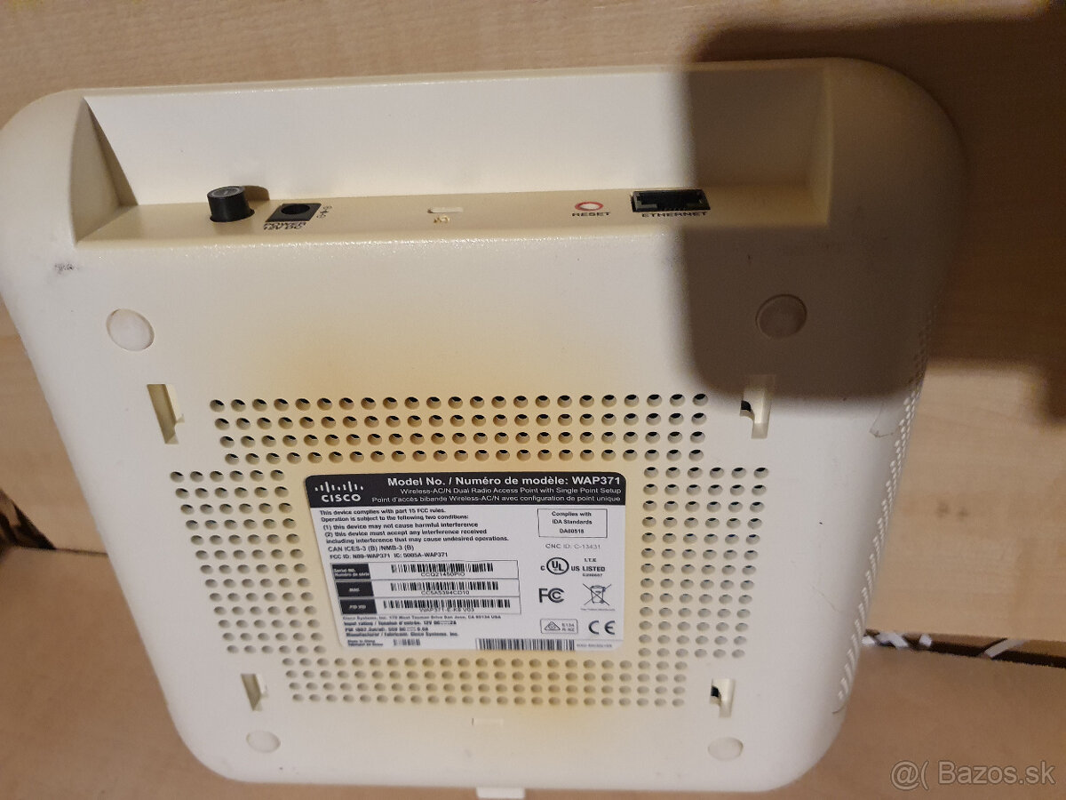 Cisco WAP371 Wireless-AC/N Dual Radio Access Point