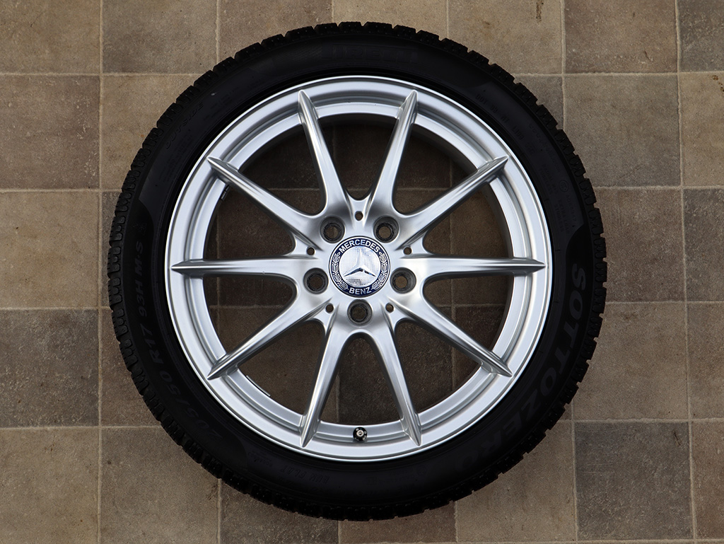 17" Alu kola = 5x112 = MERCEDES B-CLASS + CLA - ZIMNÍ