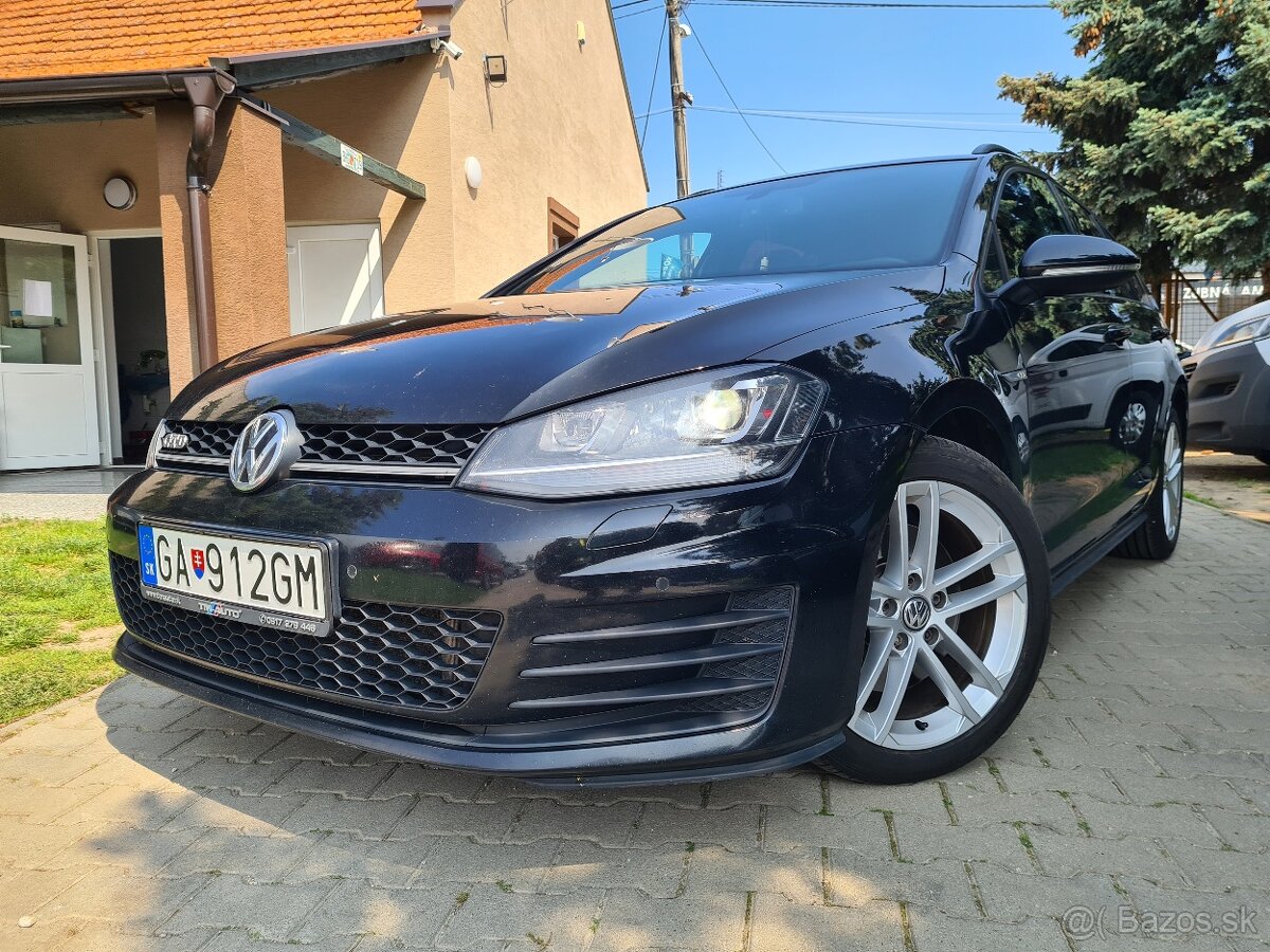 Volkswagen Golf Variant VII 2.0 TDi BMT M6 GTD 185k (diesel)