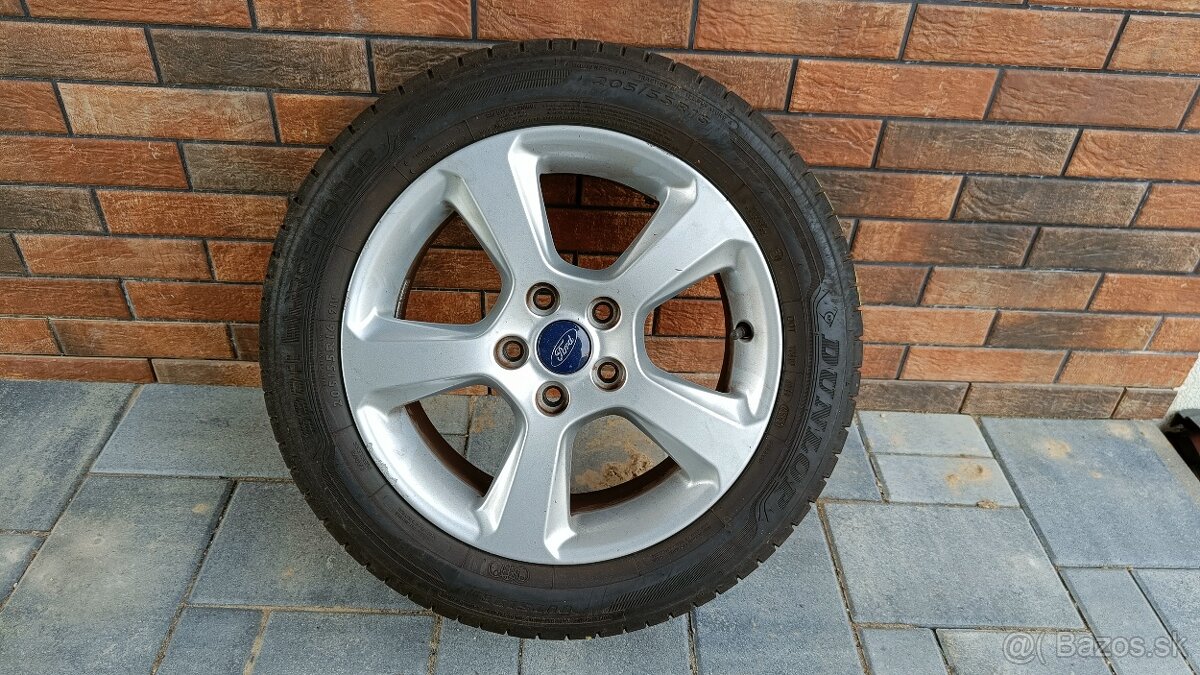 Disky orig. Ford 5x108 R16 + Pneu 205/55 R16