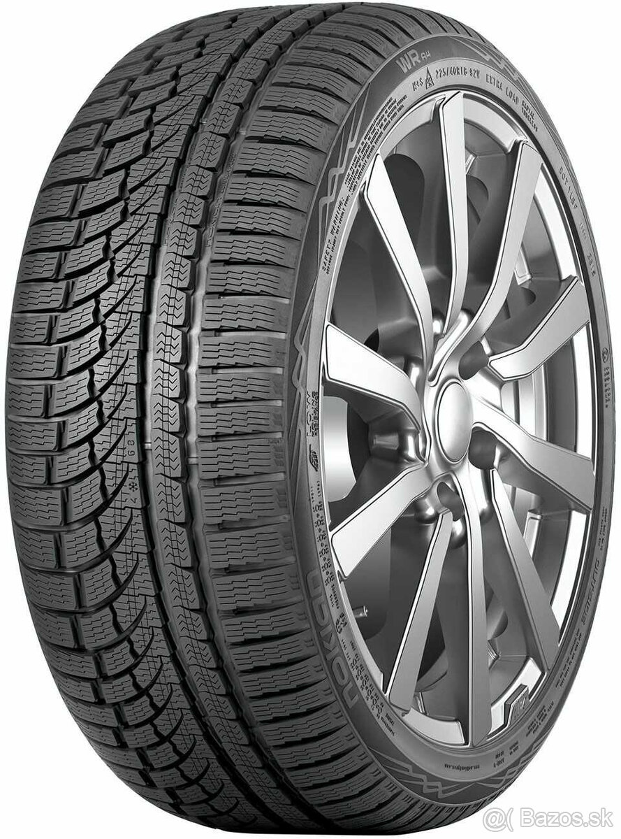 2ks zimne ZOSILENÉ pneu NOKIAN WR A4 - 235/55/R17 103V XL