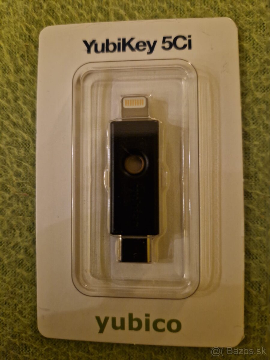 Predám NOVÝ bezpečnostný token YubiKey 5Ci