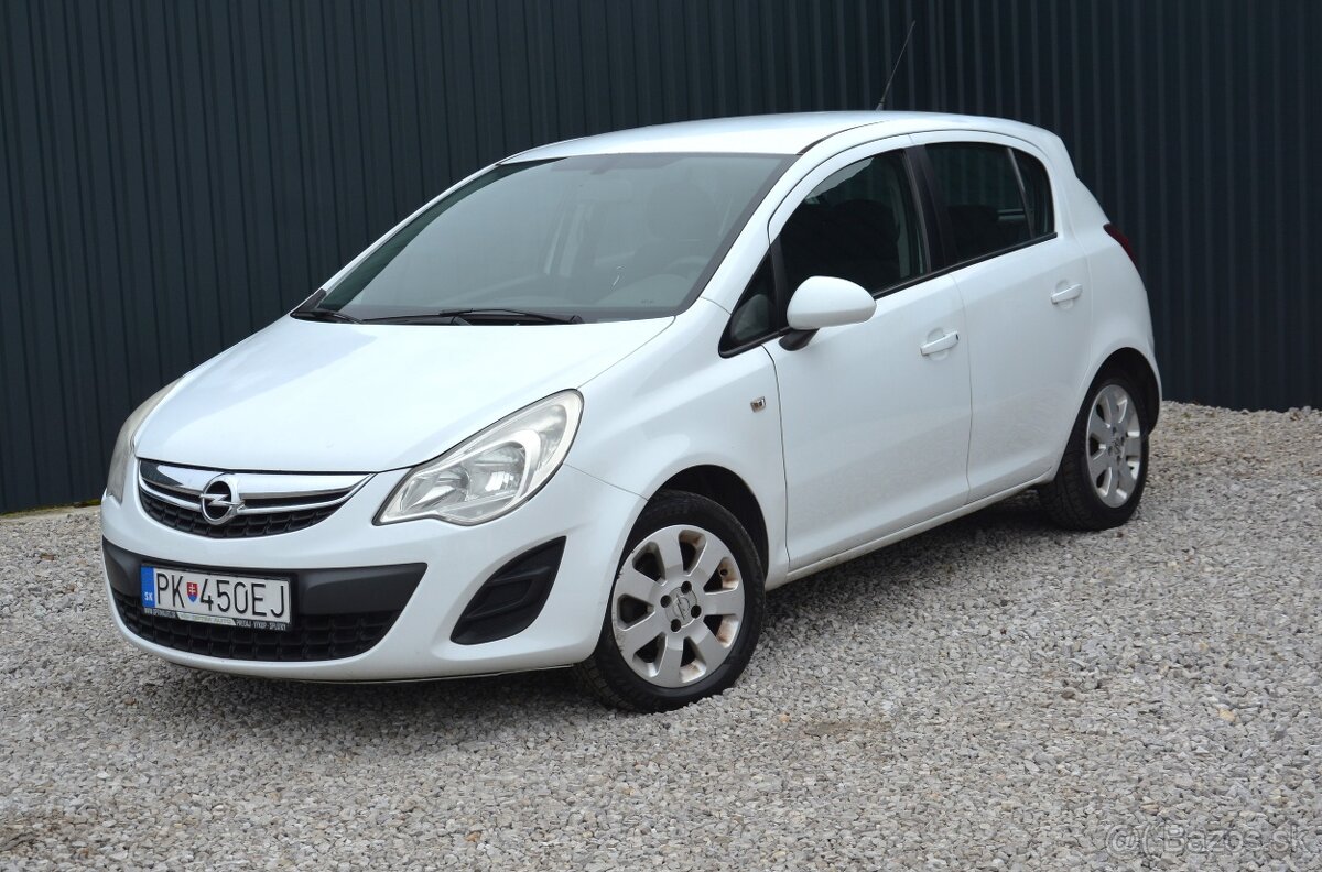 Opel Corsa 1.3 CDTi, SR pôvod, serv. história