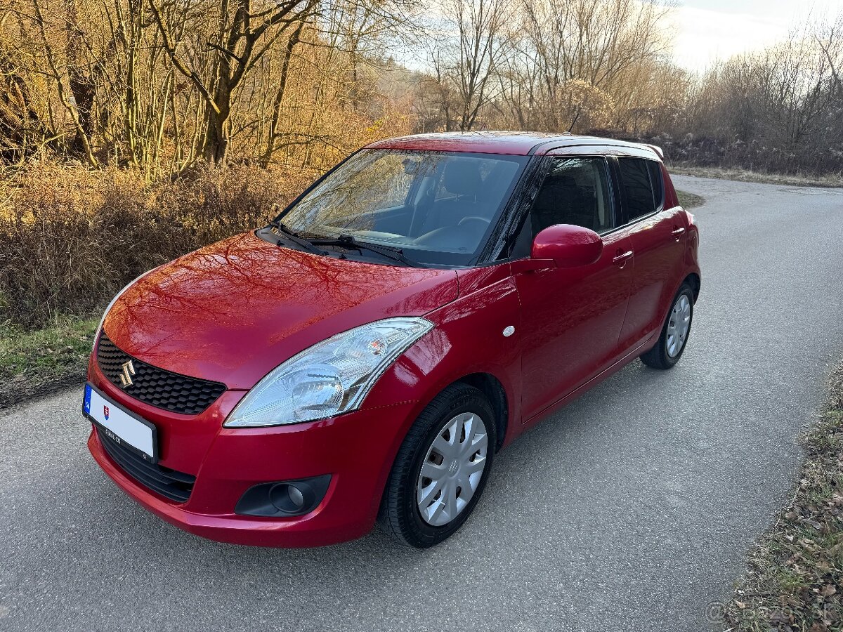 ✅ 2013 Suzuki Swift 1.2 GLX Plus  163 tis. km, nové v SR