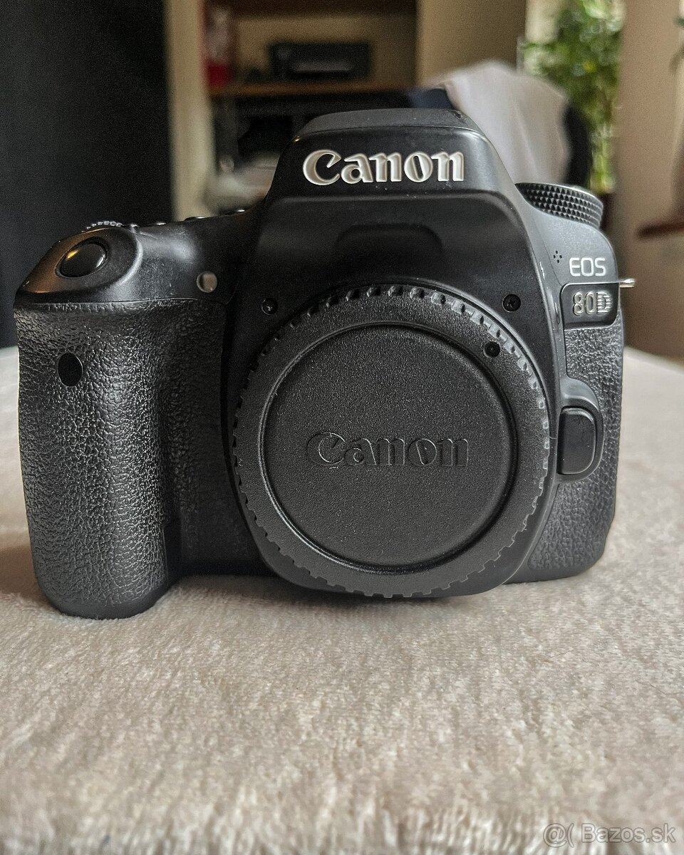 Canon EOS 80D + príslušenstvo