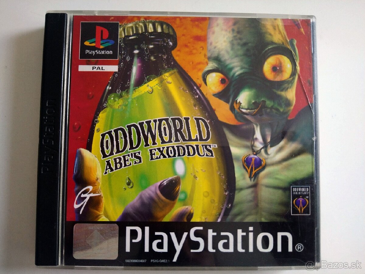 Oddworld Abe's Exoddus - Playstation 1