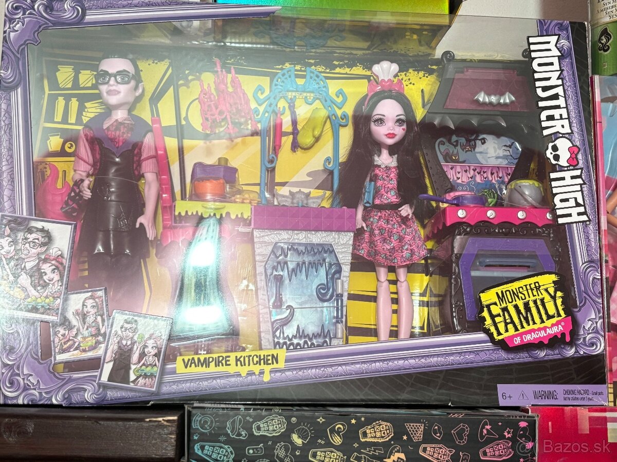 Bábika Monster high Vampire Kitchen Dracula Draculara