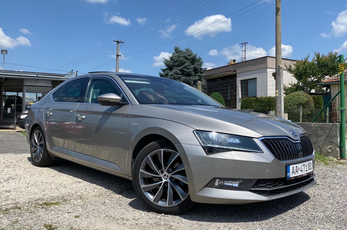 Škoda Superb 2,0 TDi,140kW 4x4 L&K DSG