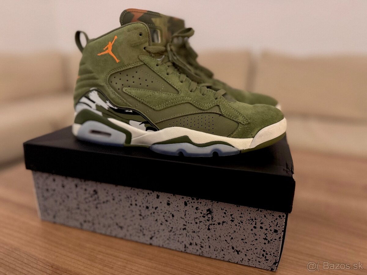 Nike Jordan MVP olive green velkosť 44,5