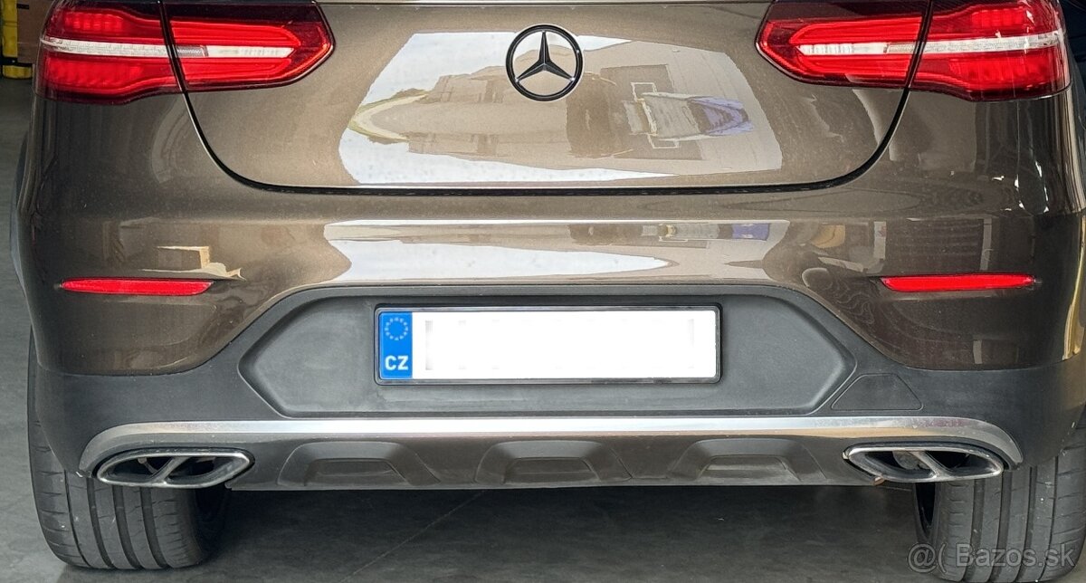 Mercedes GLC coupe 43 AMG zadní nárazník i s koncovkami