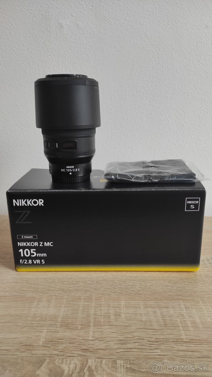 Nikon Nikkor Z MC 105mm f/2.8 VR S, zánovný stav