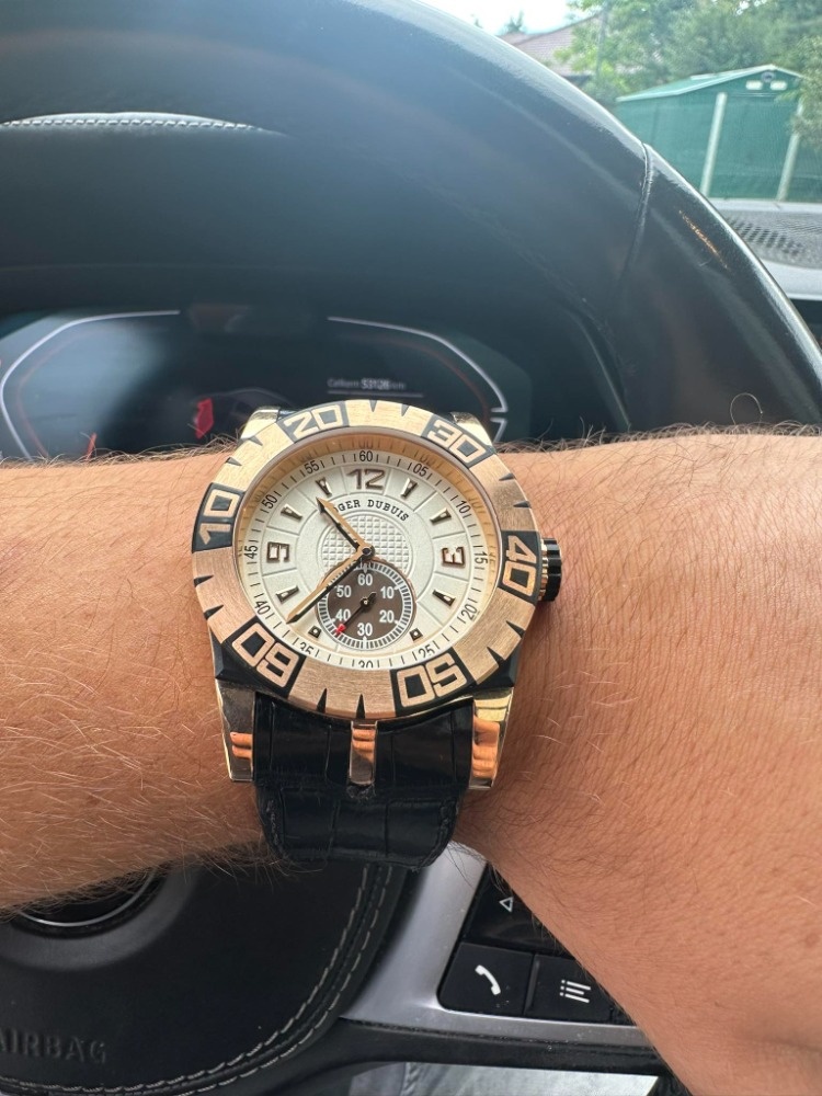 Roger Dubuis, model Easy Diver, Limit 28ks, originál hodinky