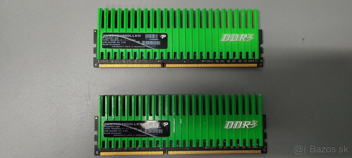 Patriot DDR3 2x2GB