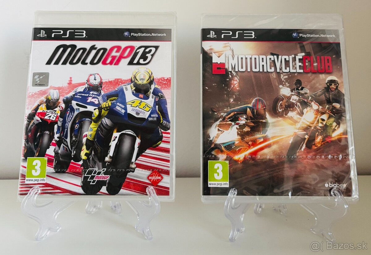 Motorcycle Club a Moto GP 13 (NOVÉ) Playstation 3 /PS3