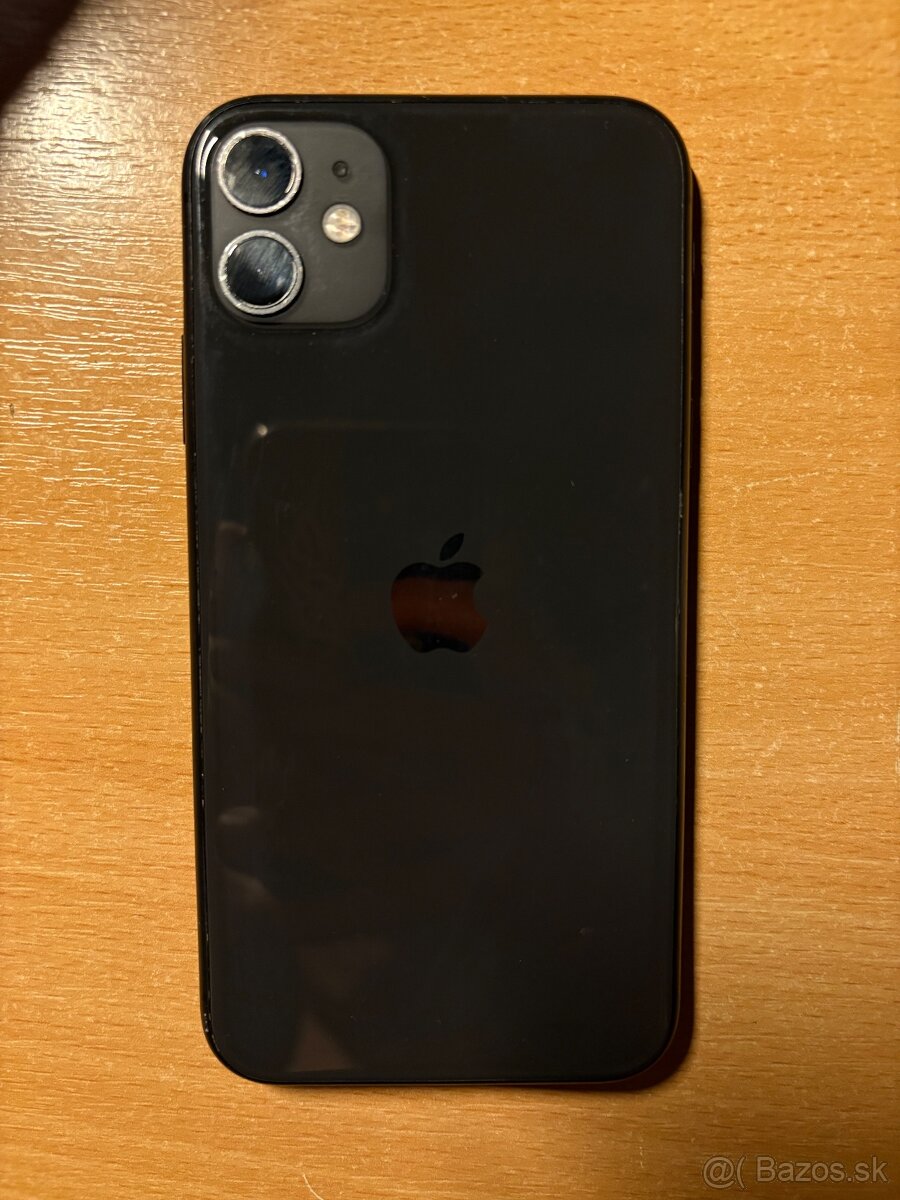 Iphone 11, 64GB, čierny + obal