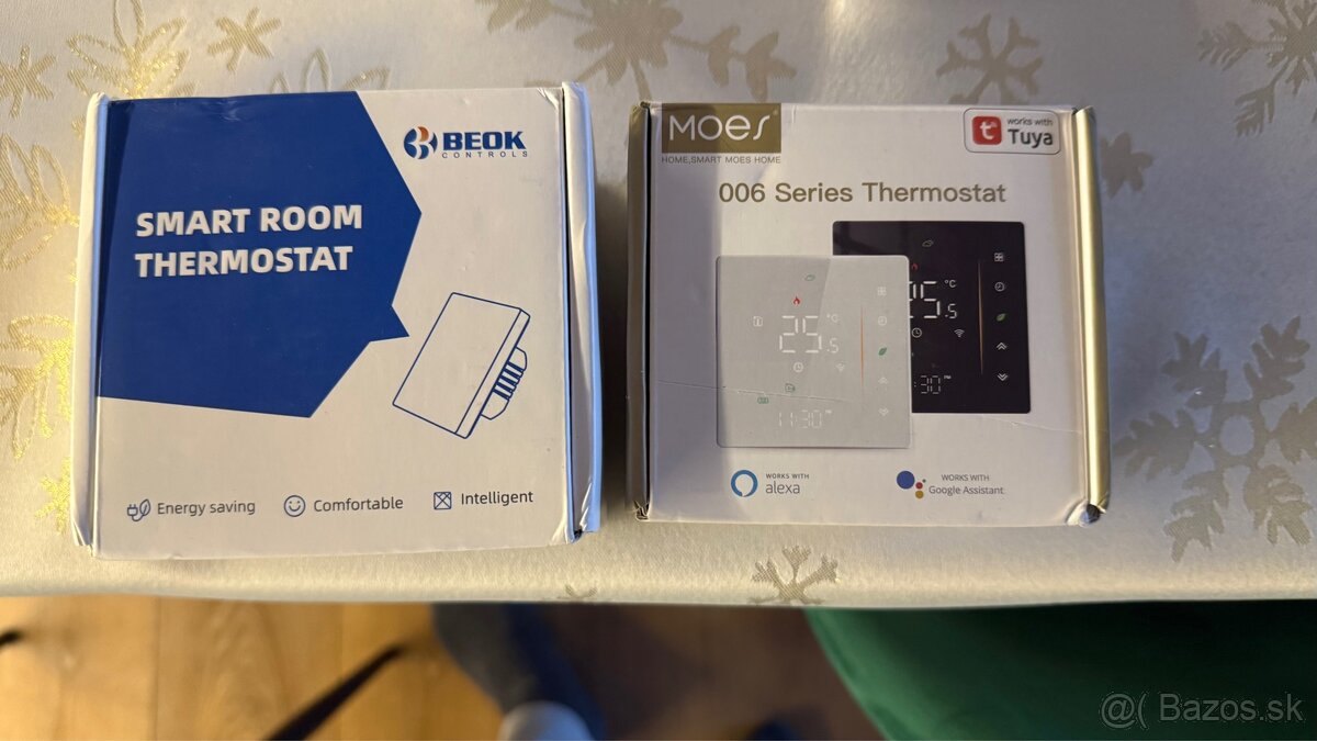 Zigbee smart termostaty 16A