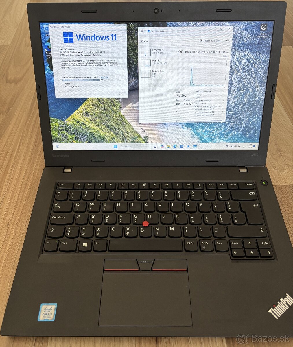 Lenovo L470 - limitova edicia MB