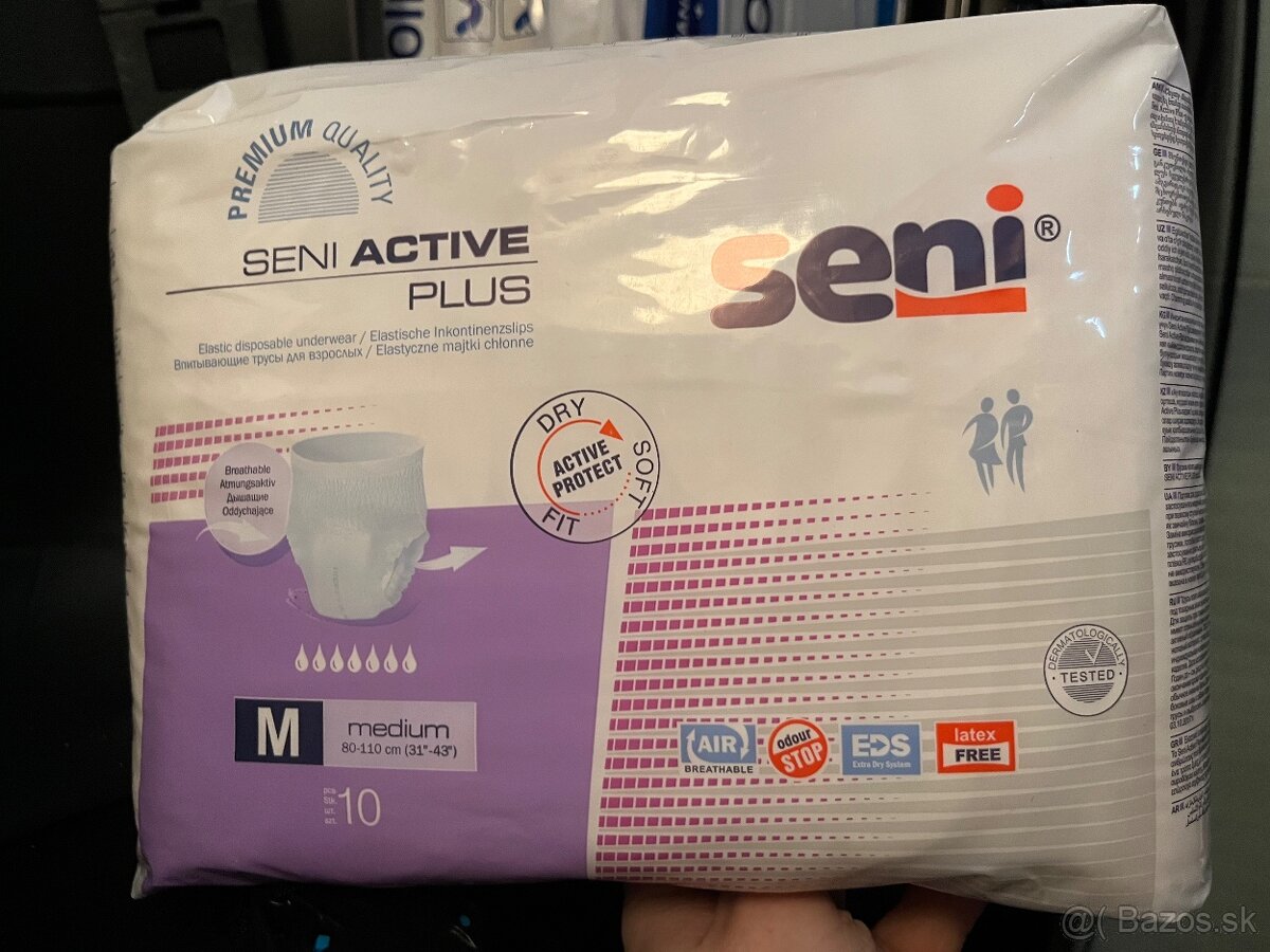 Plienky pre dosplech Seni Active Plus