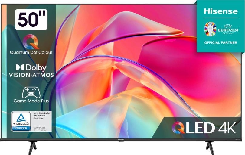 QLED 4K 50" - Hisense 50E7KQ, NOVÝ, ZÁRUKA