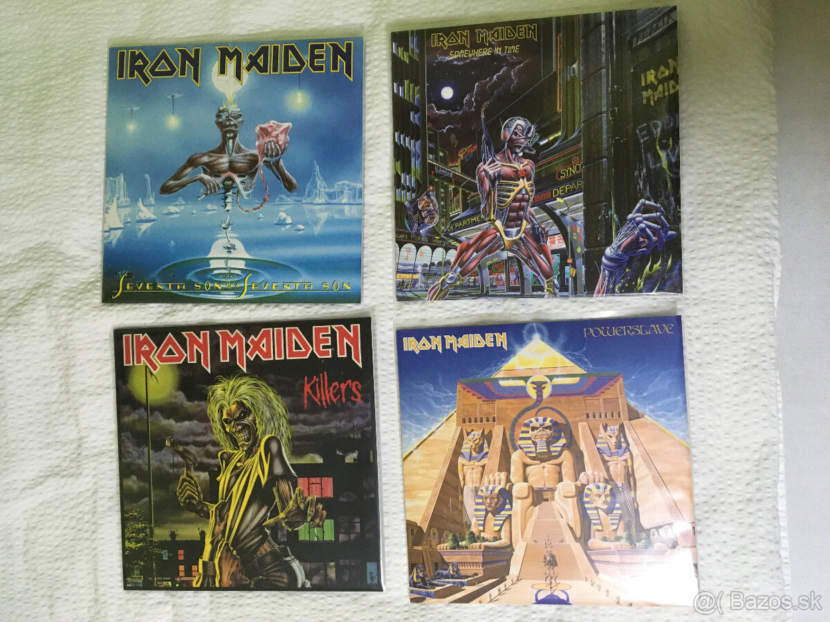 LP Iron Maiden albumy