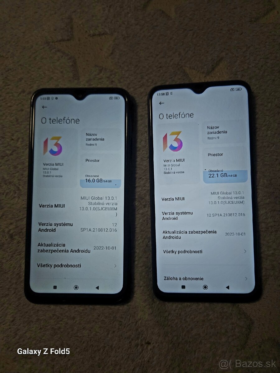 Predám 2 x Redmi 9 prípadne vymením za 1