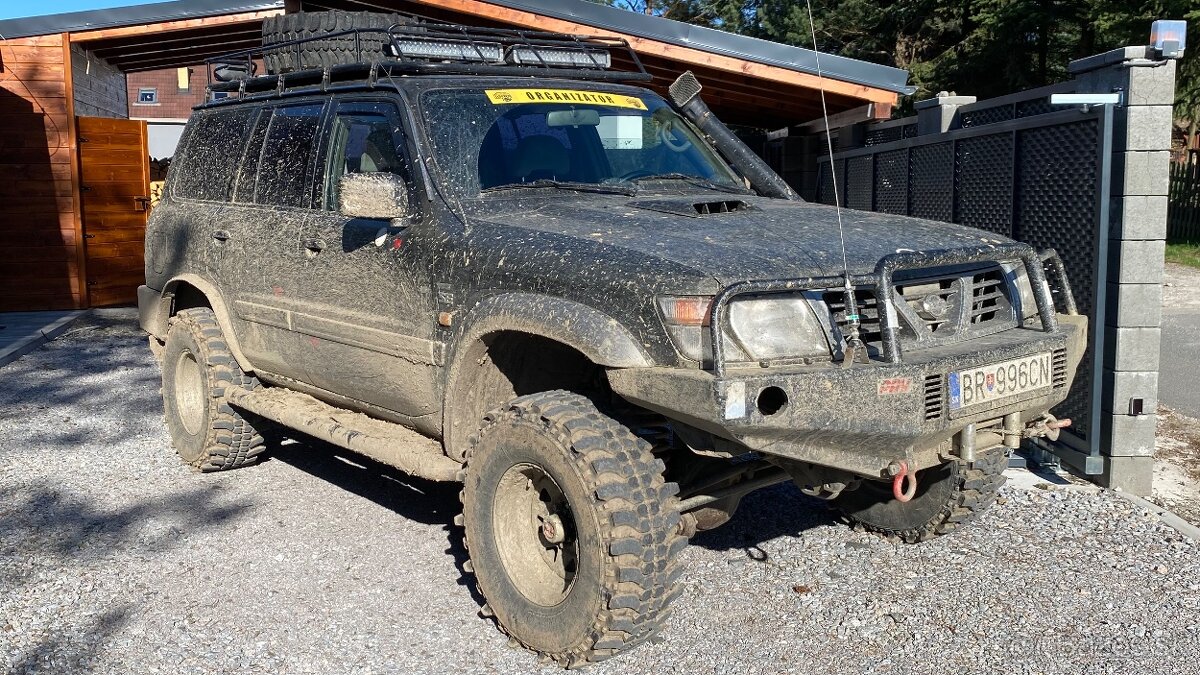 Nissan Patrol GR 2.8TDI Navijaky, ARB uzávierky, všetko v TP