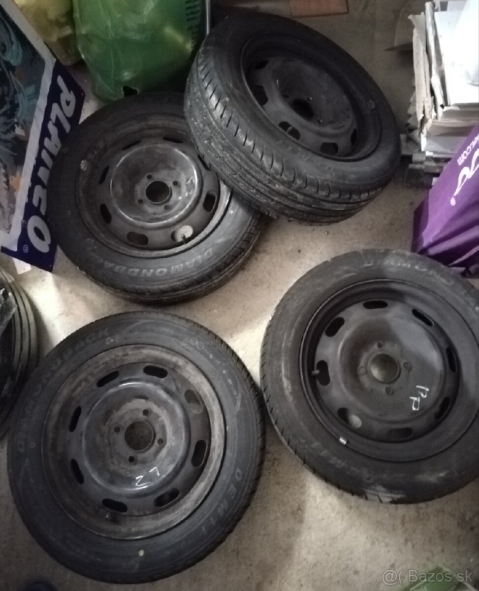 Zimné pneumatiky s diskami 185/60R15 88H Citroen, Peugeot