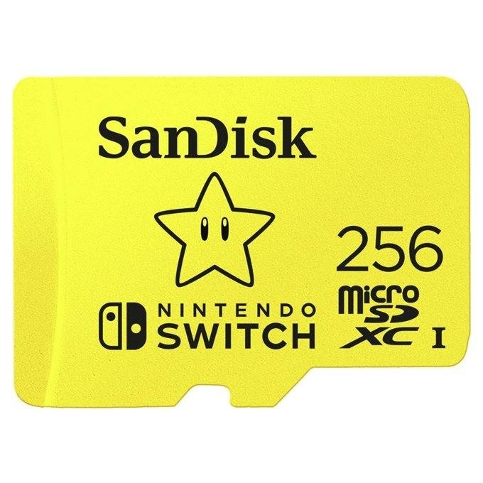 SanDisk Kvalitná pamäťova karta v nintendo edícia nie len pr