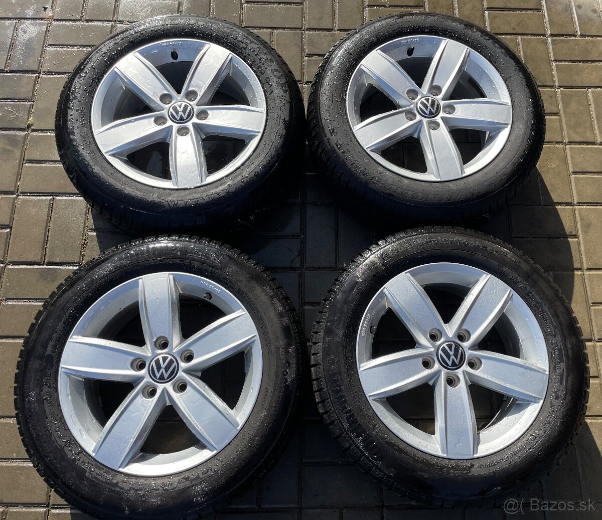 Alu zimná sada 5x112 205/60 R16 96H Volkswagen Touran