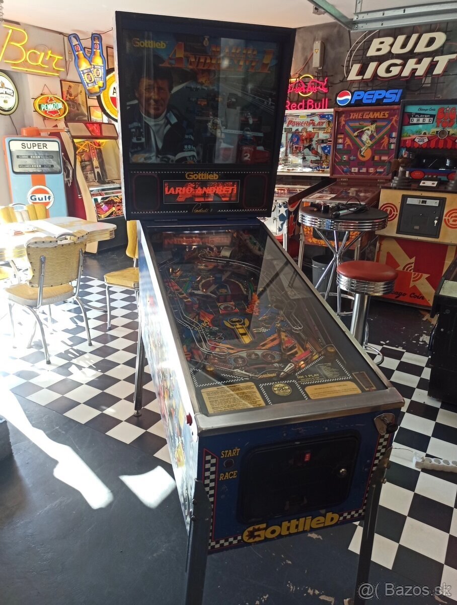 Pinball Mario Andretti - Gottlieb