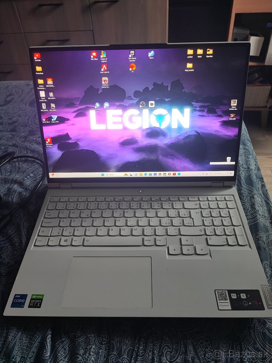 Herný notebook Lenovo Legion 5 Pro  Stingray