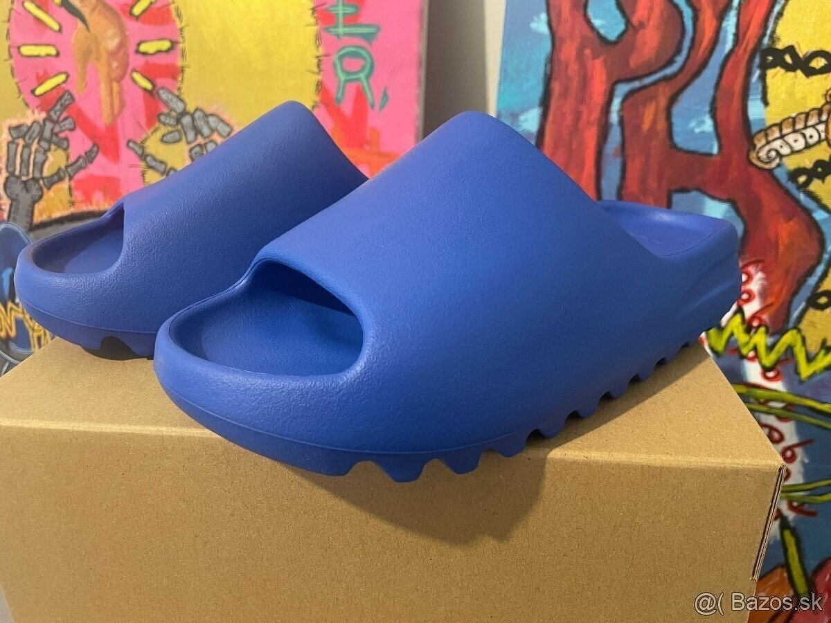 Yeezy Slides Azure 43 a 44 1/2