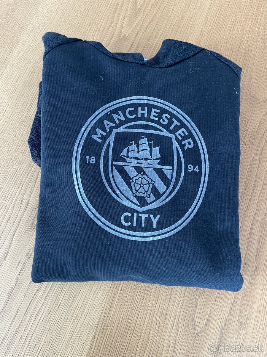 original mikina Manchester City, čierna