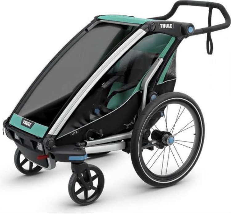 Prenajom cyklovozika thule chariot lite 1