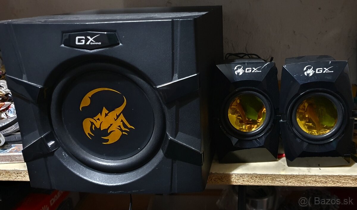 Genius SW-G2.1 3000 Repro + subwoofer