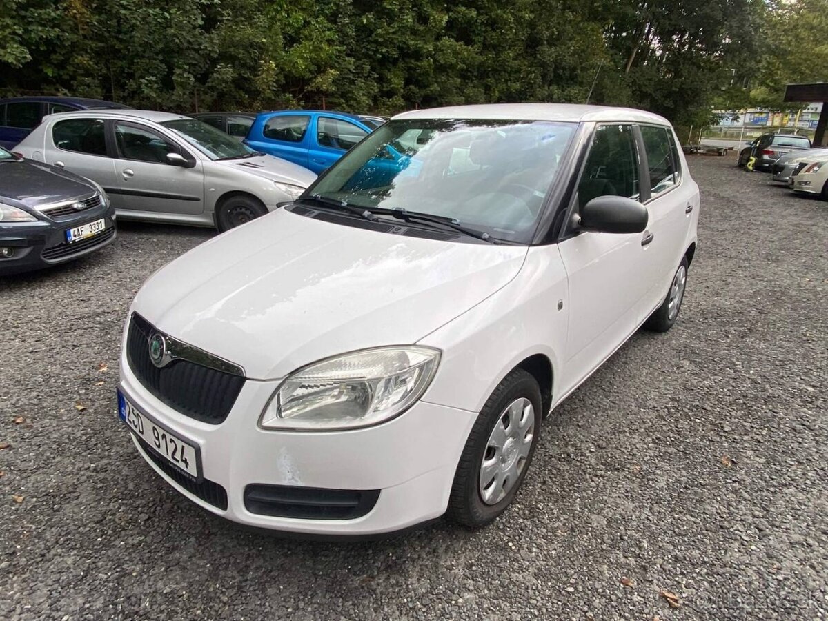 Škoda Fabia 1.2HTP 44kW ABS klimatizace 170tkm 2010