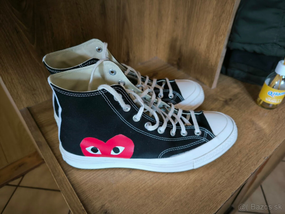 Converse x Comme des Garçons, veľkosť 10.5