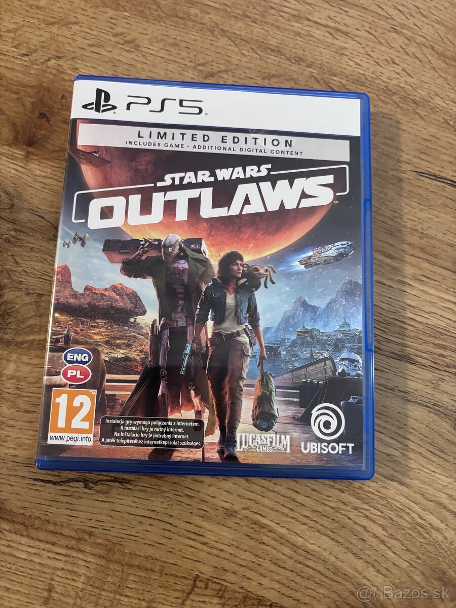 Predam/vymenim STAR WARS OUTLAWS LIMITED EDITION (PS5)