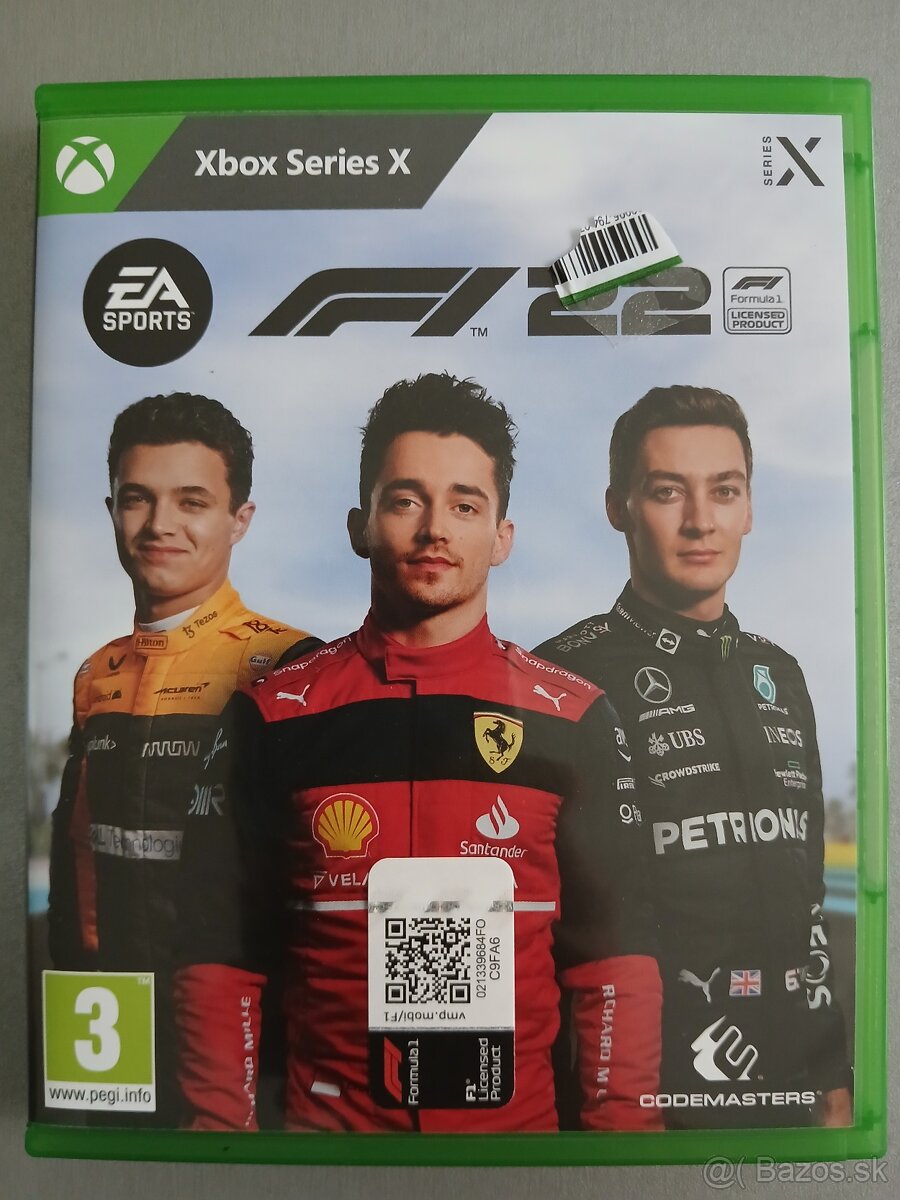 Predám hru F1 2022