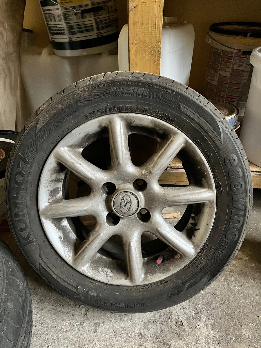 Letne pmeumatiky 185/60 R14 elektrony Hyundai