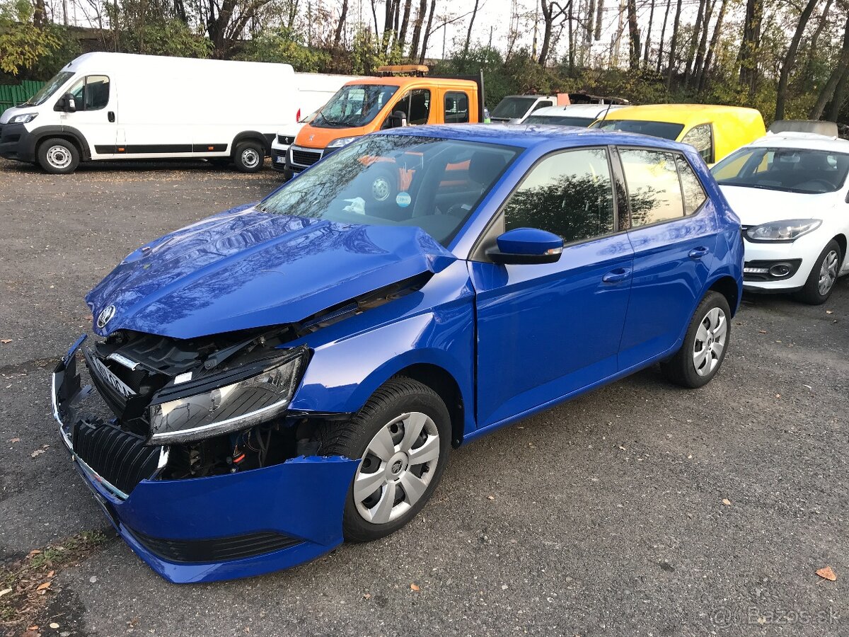 Škoda Fabia 1.0 MPi r.v.2019 +36 000 km+ 44 kW ČR původ