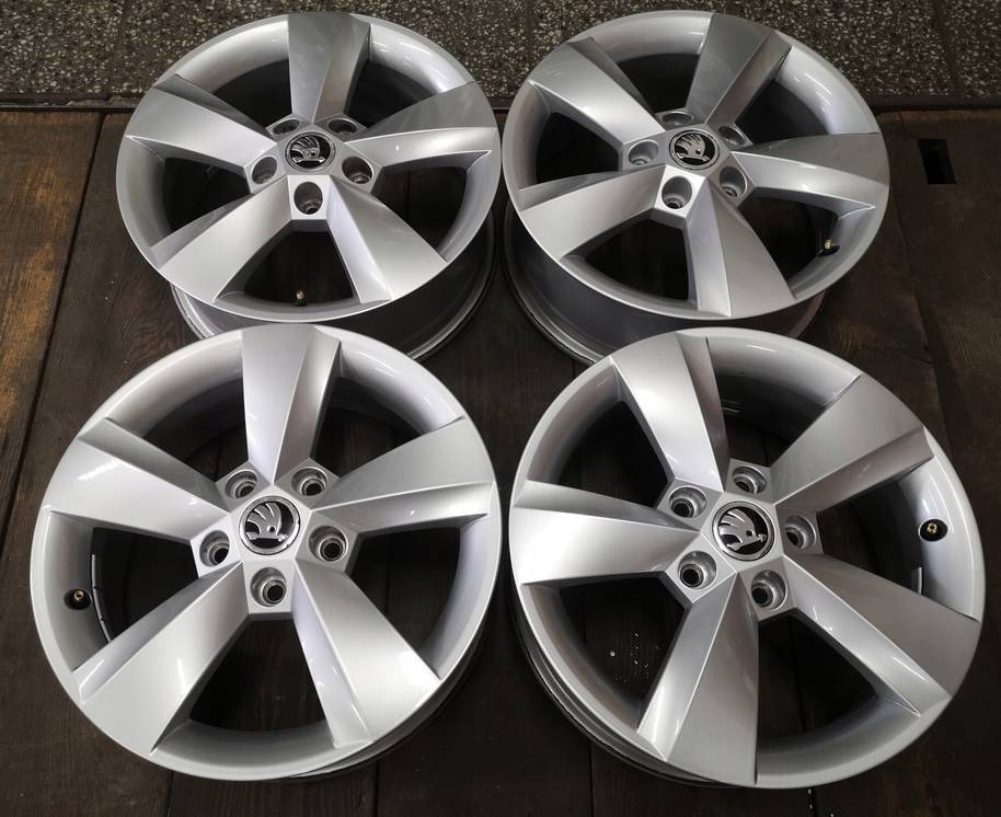 16" SKODA Hliníkove disky 5x112