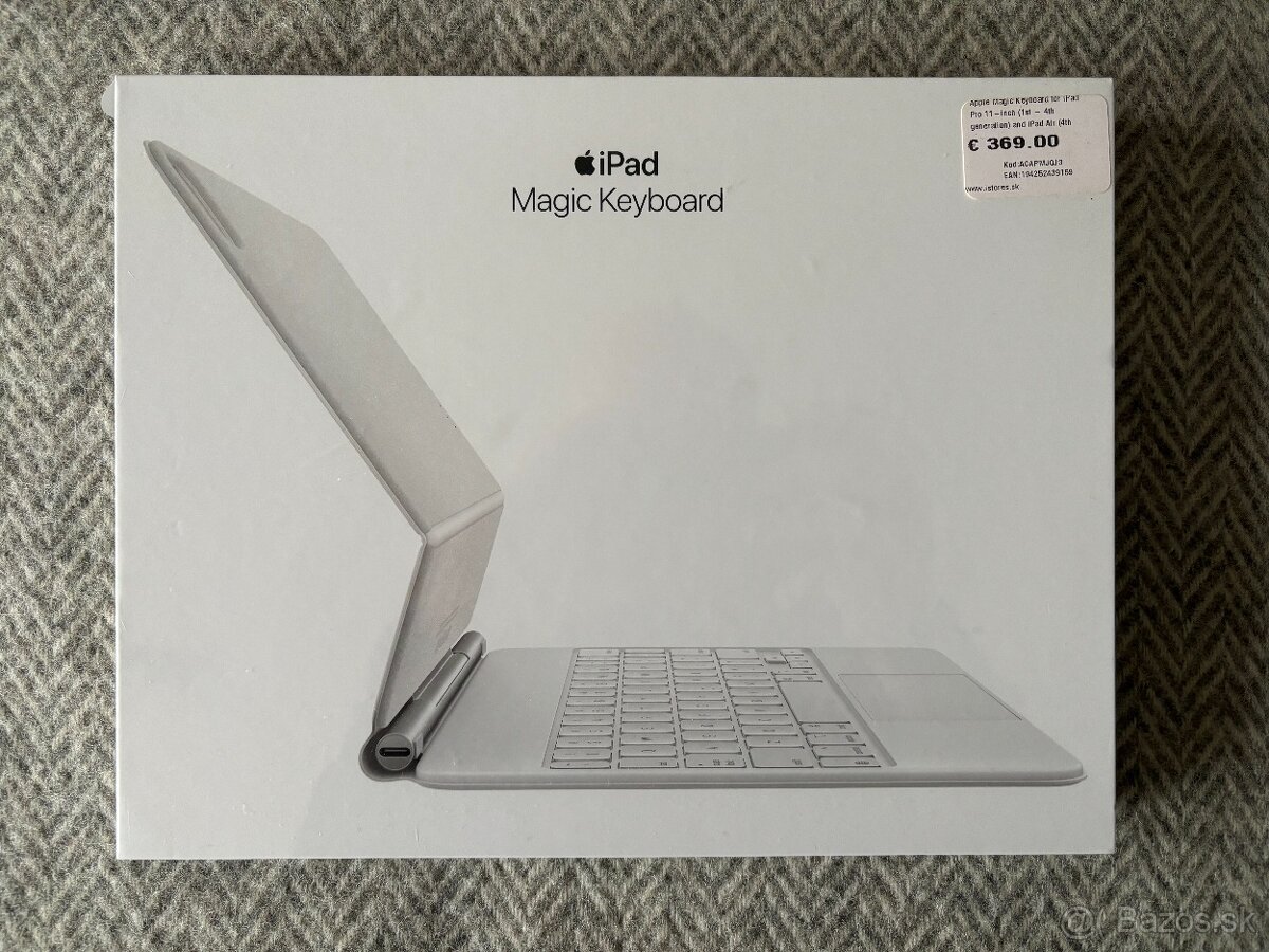 Apple iPad Magic Keyboard - originál NEROZBALENÁ