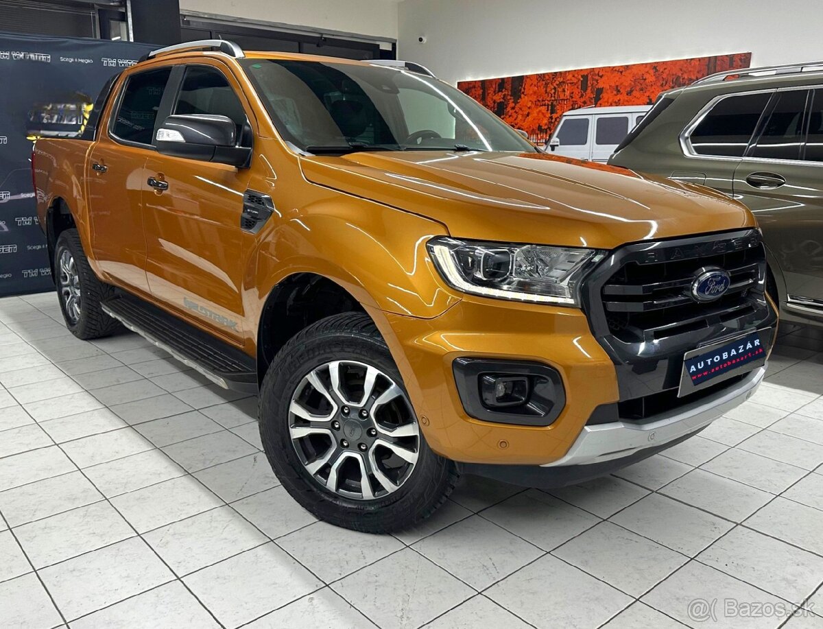 ✅️FORD RANGER 2.0 TDCi /DOUBLECAB WILDTRAK,4x4,2021,ŤAŽNÉ✅️